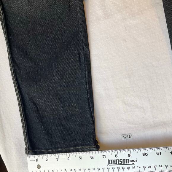 Coldwater Creek Women Skinny Jeans size 16 Black Mid Rise Stretch Boot Cut NWT - Picture 6 of 11